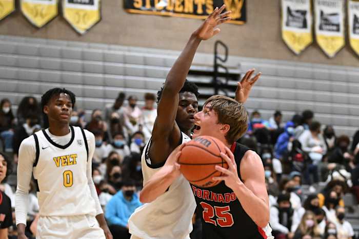 Roosevelt North Medford boys basketball Leon Neuschwander 29